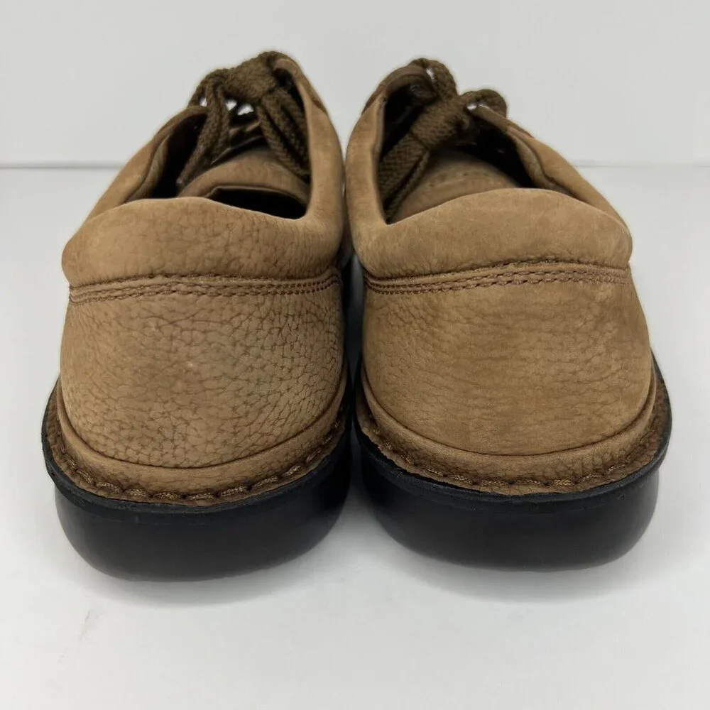 Propet Villager Mens M4070 Brown Leather Lace Up Nubuck Size 11.5 Casual Shoes